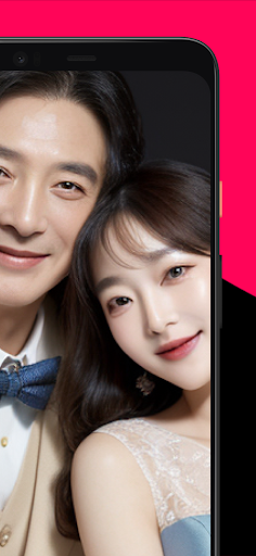 Android application 중년시대 - 중년을 위한 채팅, 만남, 돌싱 screenshort