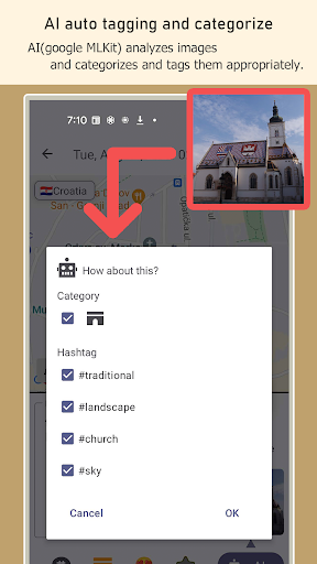 Joty:Life Log, Jurnal, Travel Screen 3