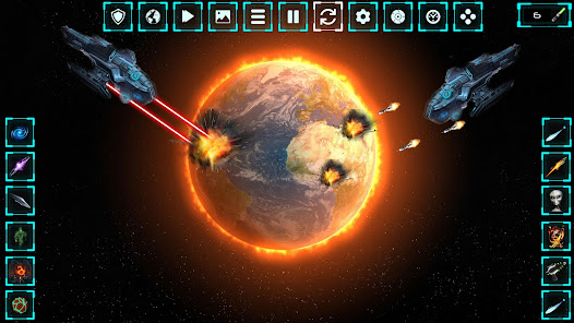 Solar Planet Smash-Earth Games  screenshots 1