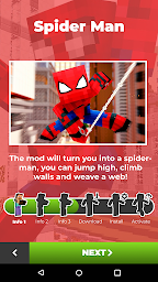 Spider Man MOD Minecraft PE
