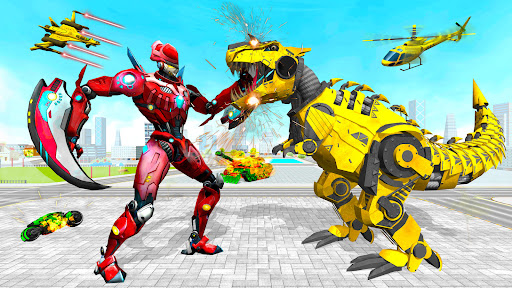 Dino Transform Robot Games Mod UNLIMITED