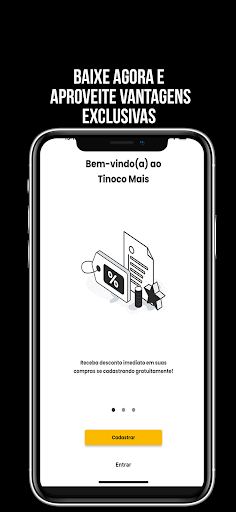 Android application Tinoco Mais screenshort