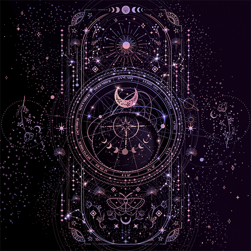 Planisphere Tarot - Wallpaper logo
