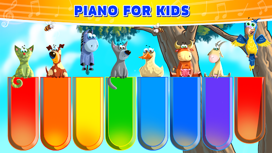 Baby Zoo Piano Games for Kids