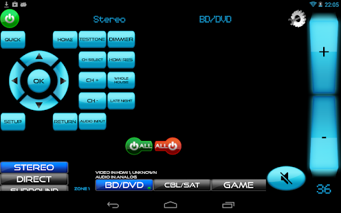 MyAV Pro Universal WiFi Remote Screenshot