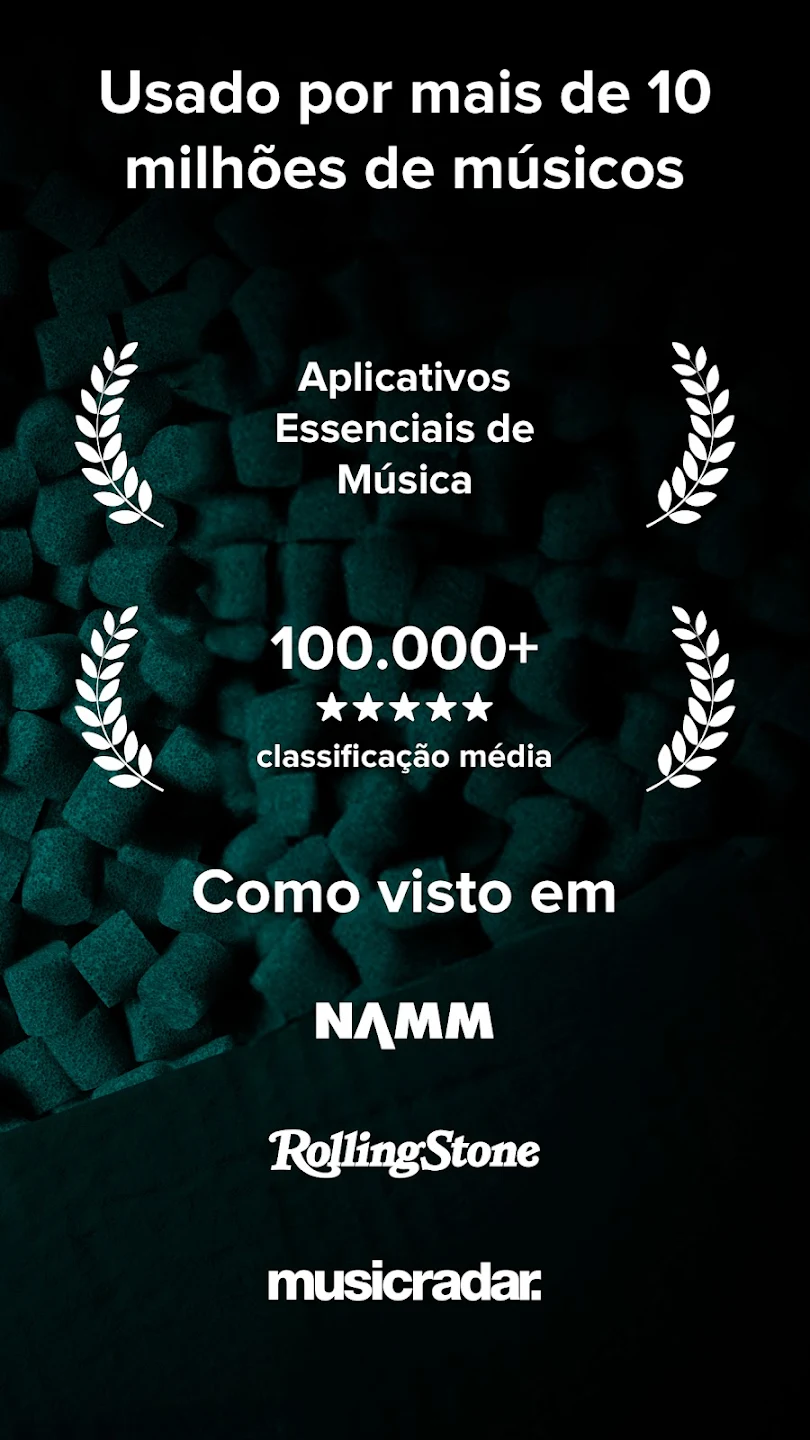 Configurações de vibração no Soundbrenner Pulse