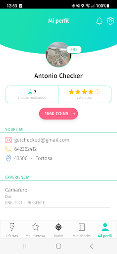WeCheckers Screen 3