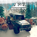 Cover Image of Télécharger Winter SUV Mountains Runner  APK