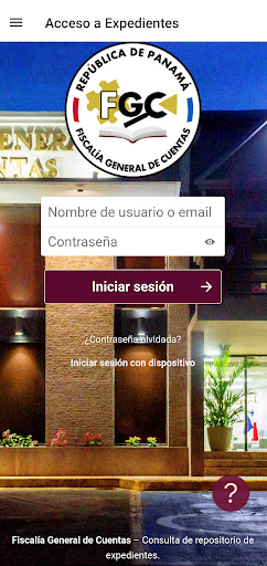 Fiscalía General de Cuentas Screen 3