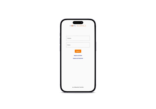 Android application Homeservice screenshort