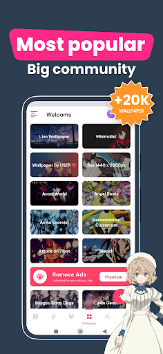 +9000000 Anime Live Wallpapers - Personalization - apps