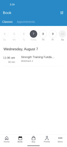 LivFit Fitness Screen 2