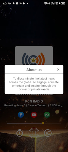 Android application PCN RADIO screenshort