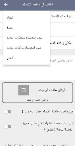 نزاهة بلدية اربد الكبرى Screen 2