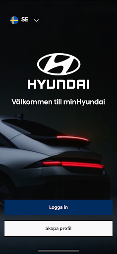 Android application minHyundai screenshort