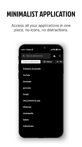 Pro Focus Launcher Screen 2