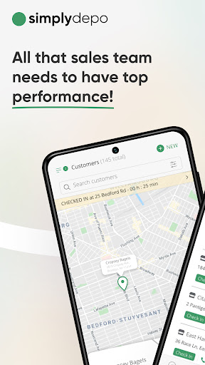 Android application SimplyDepo screenshort
