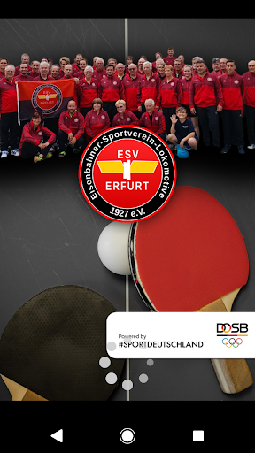 Android application ESV Lok Erfurt - Tischtennis screenshort