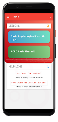 Android application Red Learn screenshort