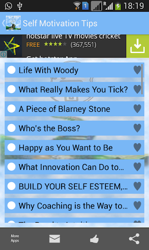 Self Motivation Tips