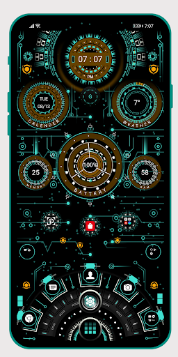 Screenshot of Circuit UI Launcher - AppLock