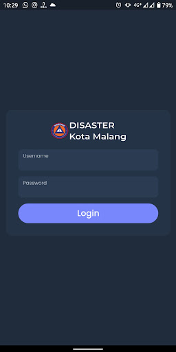 Android application Disaster Responder screenshort
