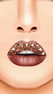 Diy Lip Art: Makeup Game