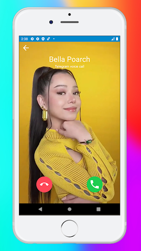 Bella Poarch fake call & chat Screen 3