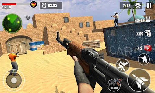 Anti-Terrorist Shooting Mission 2021 Mod Apk (Dumb Enemy) 5.1 3