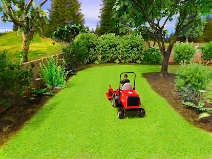 Lawn Mowing Simulator screenshots 2