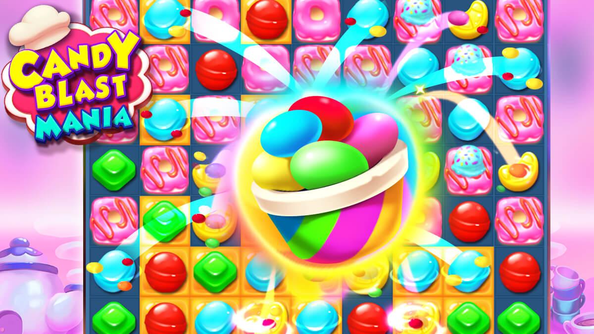 Candy Blast Mania - Match 3 Puzzle Game  (Mod)