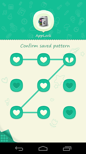 Android application AppLock Theme Green screenshort