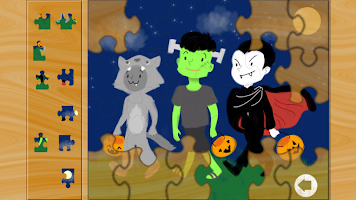 Halloween Games: Kids Puzzles