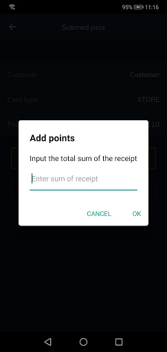 Loyalbee Scanapp Screen 3