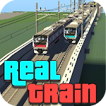 Cover Image of Download Real Train Mod for MCPE  APK