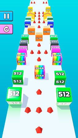 Game screenshot Jelly Run 2048: Игра Кубики mod apk