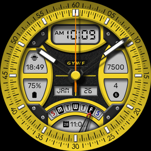 GYH006: Hybrid watchface Download on Windows