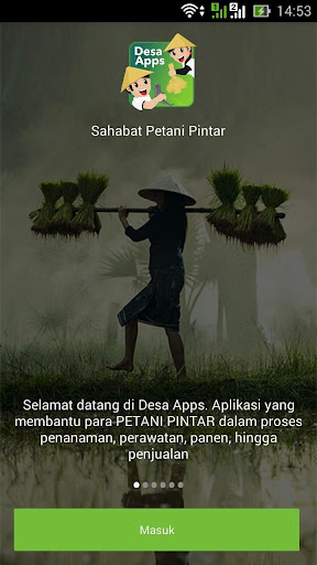 Android application Desa Apps screenshort