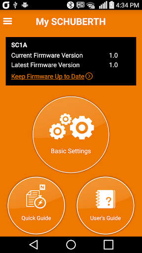 Screenshot of SCHUBERTH