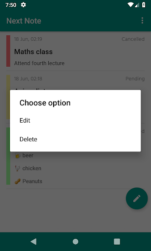Next Note  Privacy focused no