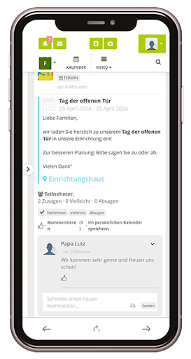 Diako-Familien-App Screenshot