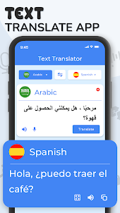 Translate Photo, Text & Voice
