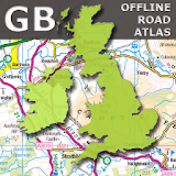 GB Offline Road Map - OS Based icon