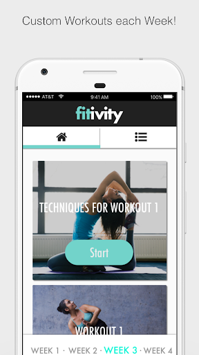 Android application Yoga & Flexibility Workouts screenshort