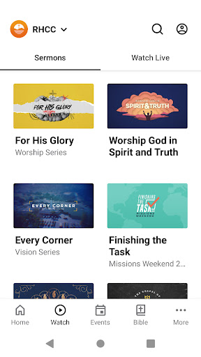 Rolling Hills Covenant Church Screen 2