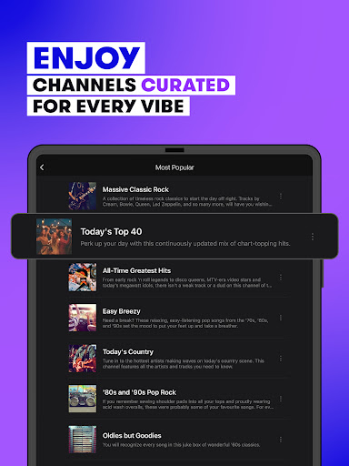Screenshot of Stingray Music - 100s of DJs