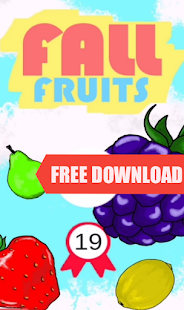 Fall Fruits - simple easy game Screenshot