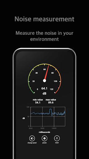 Android application Noise Meter screenshort