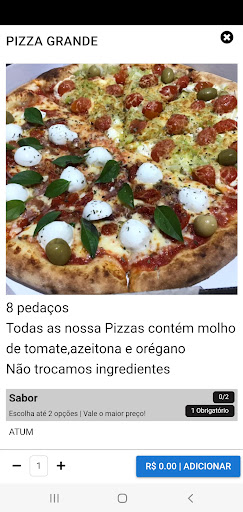Claudinos Pizza Screen 2