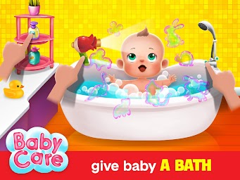 Baby care game for kids